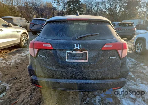 2018 Honda Hr-V Ex из США, поврежденный, VIN 3CZRU6H50JM716498